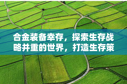 合金装备幸存，探索生存战略并重的世界，打造生存策略！