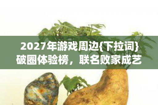 2027年游戏周边{下拉词}破圈体验榜,联名败家成艺术 2027年游戏周边{下拉词}破圈体验榜,联名败家成艺术