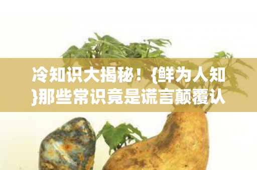 冷知识大揭秘!{鲜为人知}那些常识竟是谎言颠覆认知 冷知识大揭秘!{鲜为人知}那些常识竟是谎言颠覆认知