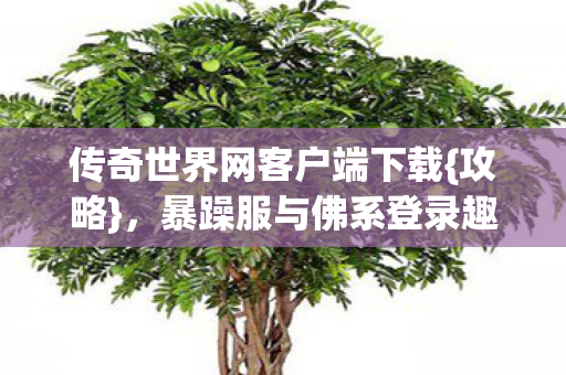 传奇世界网客户端下载图片