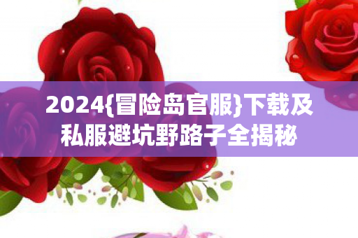 2024{冒险岛官服}下载及私服避坑野路子全揭秘