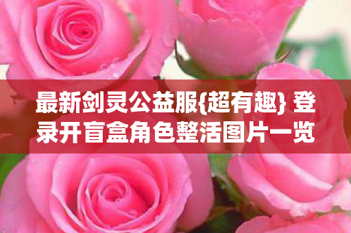 登录开盲盒角色整活图片一览图片