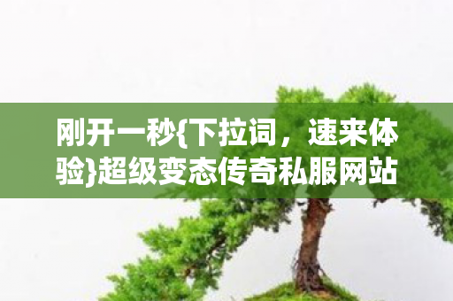 刚开一秒{下拉词，速来体验}超级变态传奇私服网站
