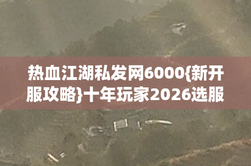 十年玩家2026选服避坑指南图片