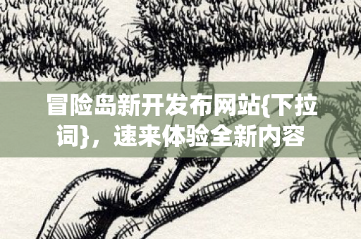 冒险岛新开发布网站图片
