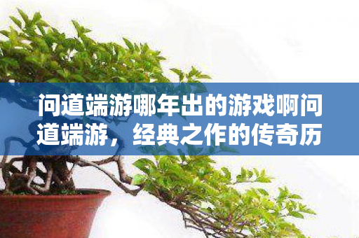 问道端游哪年出的游戏啊问道端游，经典之作的传奇历程，问道端游，经典之作的传奇历程
