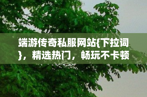 端游传奇私服网站{下拉词},精选热门,畅玩不卡顿 端游传奇私服网站{下拉词},精选热门,畅玩不卡顿