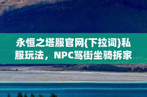NPC骂街坐骑拆家怎么玩野图片