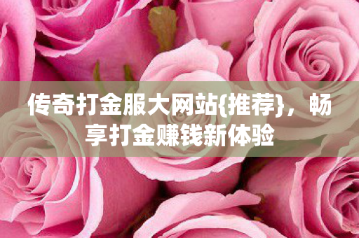 传奇打金服大网站{推荐}，畅享打金赚钱新体验