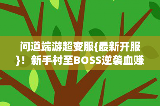 新手村至BOSS逆袭血赚攻略图片