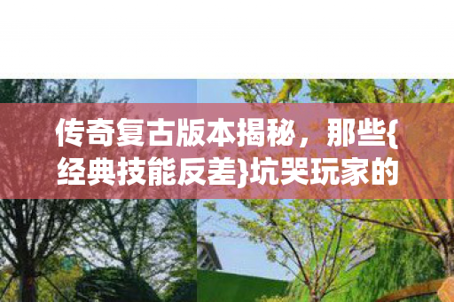 传奇复古版本揭秘,那些{经典技能反差}坑哭玩家的日子 传奇复古版本揭秘,那些{经典技能反差}坑哭玩家的日子