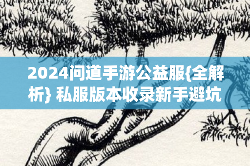 2024问道手游公益服图片