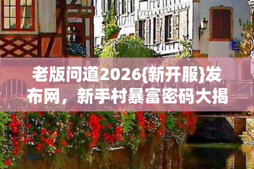 新手村暴富密码大揭秘图片