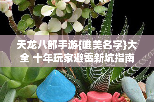 大全 十年玩家避雷新坑指南图片