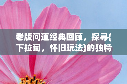 老版问道经典回顾图片