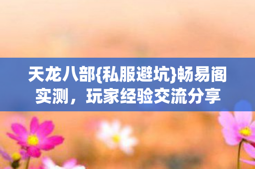 玩家经验交流分享图片