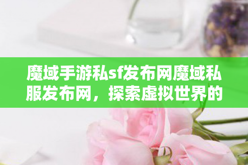 魔域手游私sf发布网魔域私服发布网图片