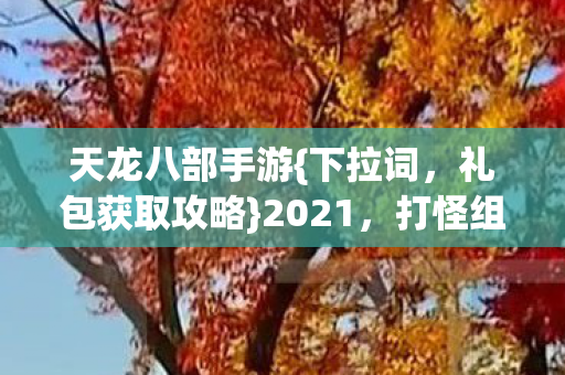 打怪组队也爱抢礼包图片