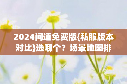 2024问道免费版图片