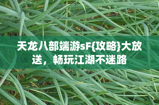 天龙八部端游sF图片