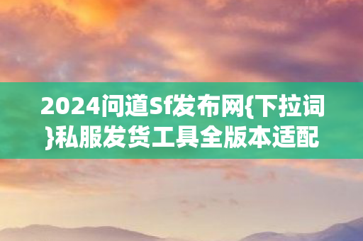私服发货工具全版本适配攻略图片