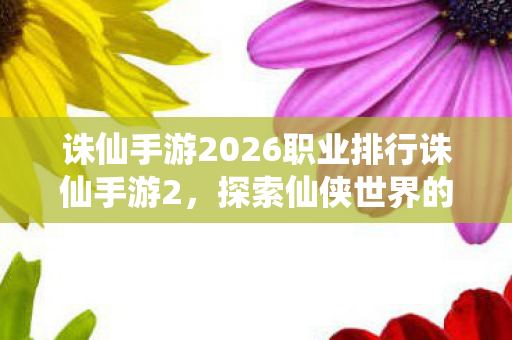 诛仙手游2026职业排行诛仙手游2，探索仙侠世界的无尽魅力，2026年诛仙手游职业排行揭晓，谁将称霸仙侠世界？