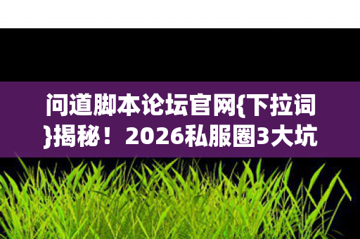 2026私服圈3大坑点图片