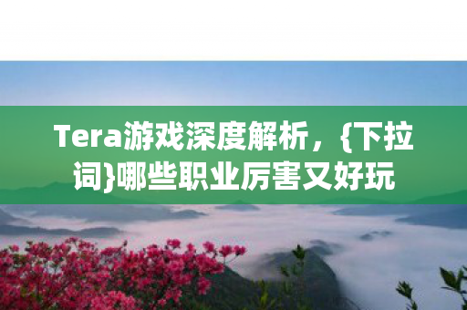 Tera游戏深度解析，{下拉词}哪些职业厉害又好玩