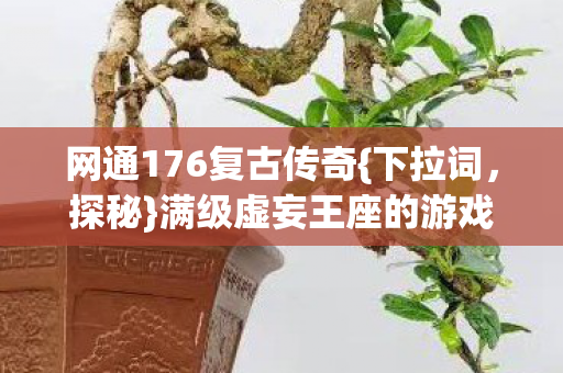 满级虚妄王座的游戏人生悖论图片
