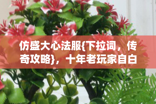 十年老玩家自白踩坑经历图片