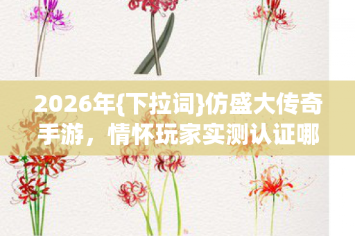 情怀玩家实测认证哪家强图片
