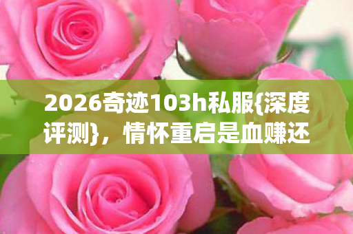 2026奇迹103h私服图片