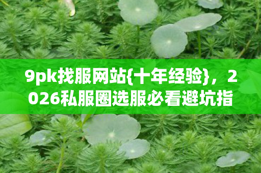 2026私服圈选服必看避坑指南图片