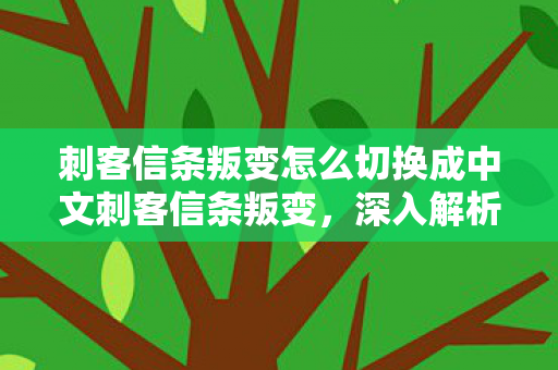 刺客信条叛变怎么切换成中文刺客信条叛变，深入解析游戏背后的历史与变革，刺客信条叛变切换中文指南，深入解析游戏背后的历史与变革