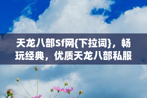 优质天龙八部私服推荐图片