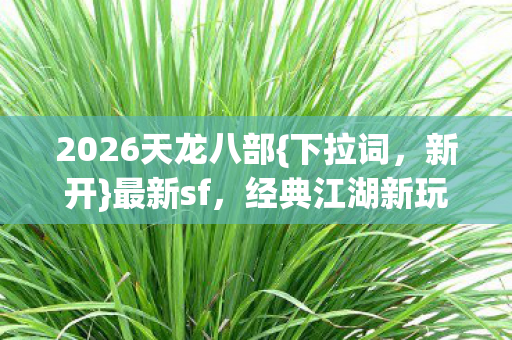 经典江湖新玩法武侠风起图片