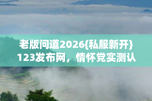 情怀党实测认证青春回忆服图片