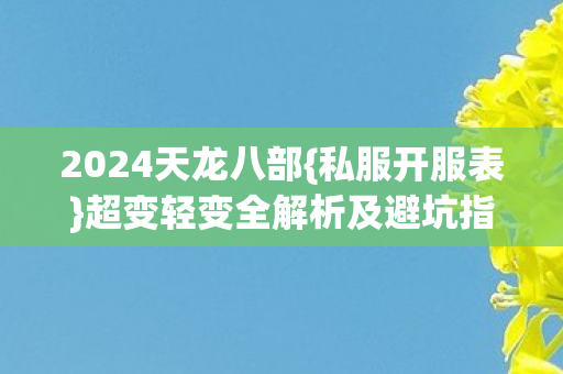 超变轻变全解析及避坑指南图片