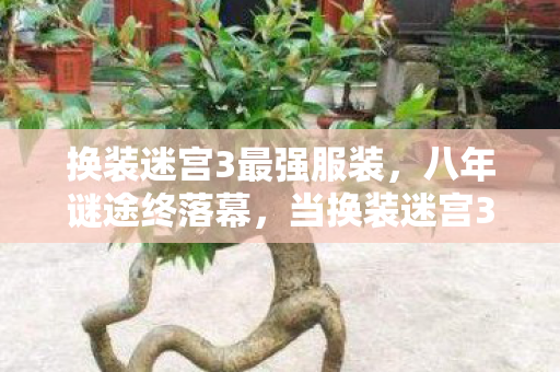 换装迷宫3最强服装，八年谜途终落幕，当换装迷宫3关服键按下，泪目成空