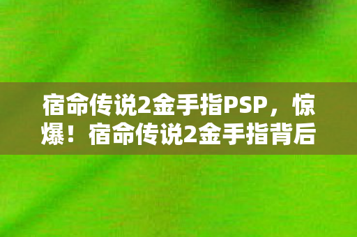 宿命传说2金手指PSP，惊爆！宿命传说2金手指背后竟藏500万隐情，真相让人吓一跳！