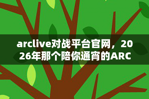 arclive对战平台官网，2026年那个陪你通宵的ARCLIVE，如今只剩我鼻子一酸地守望