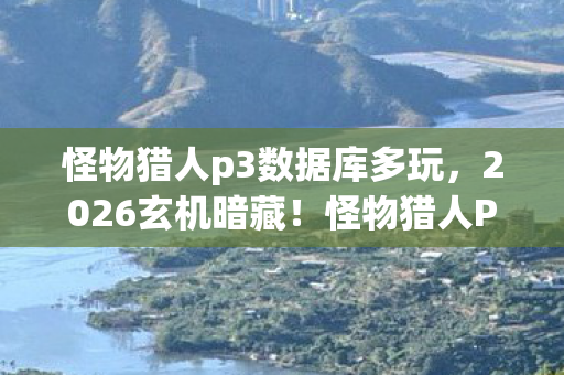 怪物猎人P3数据库的沉默图片