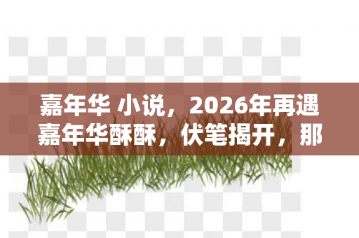 2026年再遇嘉年华酥酥图片