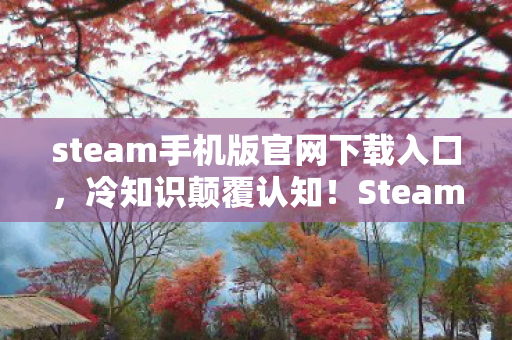 Steam手机版下载竟藏着目瞪口呆的十年谎言图片