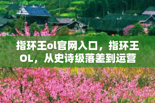从史诗级落差到运营真相图片