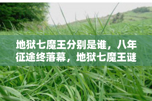地狱七魔王分别是谁，八年征途终落幕，地狱七魔王谜面散，泪目竟成最后注脚