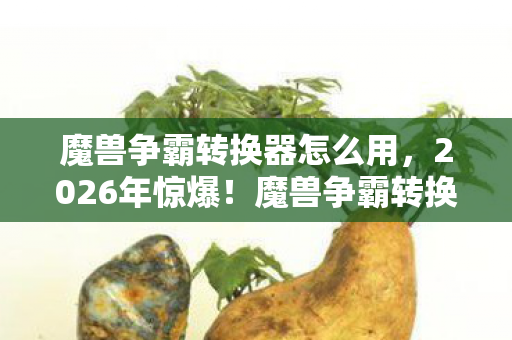 魔兽争霸转换器竟藏着让玩家沸腾的终极秘密图片