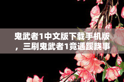 鬼武者1中文版下载手机版图片