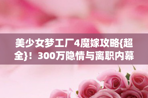 美少女梦工厂4魔嫁攻略图片