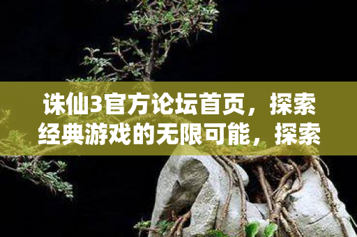 探索诛仙3经典游戏的无限可能图片